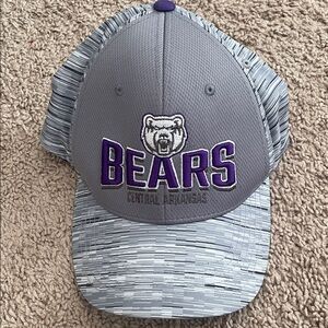 Central Arkansas Bears Gray and Purple Hat‎